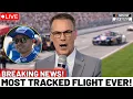 Kyle Larson SILENCES The Doubters As His Jet Becomes The Most Tracked Flight On Earth