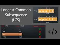 DP 003 Longest Common Subsequence LCS