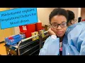 Phlebotomist explains for Blood Draws