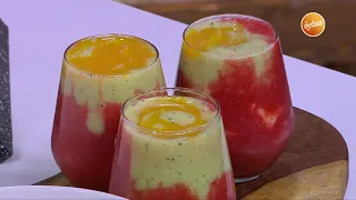 كوكتيل طبقات الفاكهة عمر إسماعيل 