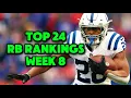 Fantasy Football RB Rankings Week 8 Top 24 Running Backs