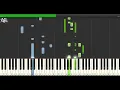 Journey - Turn Down The World Tonight | Adelina Piano synthesia tutorial