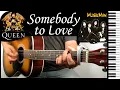 Download Lagu SOMEBODY TO LOVE 😧💖 - Queen / GUITAR Cover / MusikMan N°128