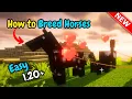 How to breed horses in minecraft 2026