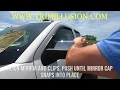 How to replace 2014-2018 Chevy Sierra Mirror Cover