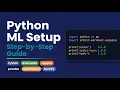Python ML Setup for Beginners Anaconda Jupyter All the Libraries You Need EP 04