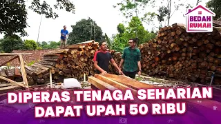 DIPERAS TENAGA SEHARIAN!! KERJAAN BERAT | BEDAH RUMAH EPS 704 PART 1