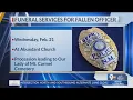 Funeral services for Las Cruces officer takes place on Wednesday