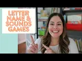 Letter Name and Sound Activities and Games Letter Name and Letter Sound Fluency