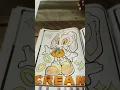 I colored cream from sonic X in my coloring page