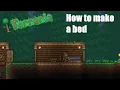 How to make a bed - Terraria