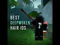 the best deepwoken hair id combos for drip