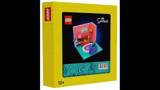 LEGO 5009325 Instructions | The Simpsons | The Simpsons Living Room | Promotional | Made in stud.io