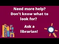Intro to the NMSU Library