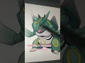 Nidoking X Rayquaza A Poison Dragon super beast