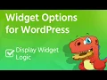 WordPress Widget Logic