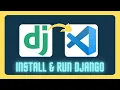 How to Create Django Project in Visual Studio Code 2025