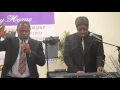 Offering prayer by Pastor Frank Praying at Our Marriage Our Garden Conference