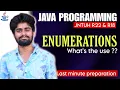 Enumerations in Java programming Jntuh Btech Java classes Coding Fataka