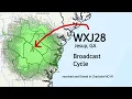 WXJ28 Jesup GA Broadcast Cycle w Dense Fog Advisory SPS - 2024