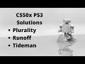CS50 PSET3 Plurality Runoff Tideman solutions