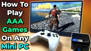 How To Play Any Game On A Mini PC Sunshine Moonlight App GMKtec Nucbox G5 Game Streaming Test