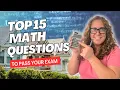 PASS Your Real Estate Exam with These 15 MATH Questions
