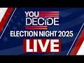LIVE Election Night 2025 in NYC NJ