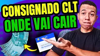 SAQUE LIBERADO✅ONDE VAI CAIR O Empréstimo consignado CLT, quanto TEMPO demora?