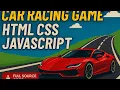 Car Racing Game HTML CSS JavaScript Full Source Code with Levels Music