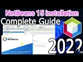How to install NetBeans IDE version 15 for JAVA Developers