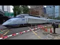 Railway crossing near Seoul station