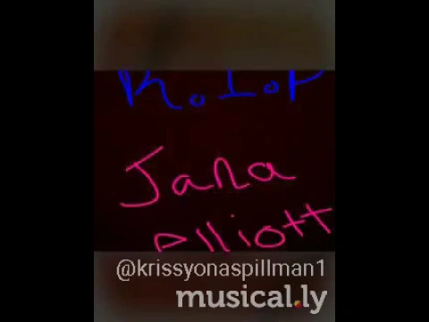 Tribute to Jana Elliott