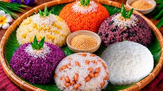 Kinh Nghiệm Nấu Nhiều Loại Xôi Trong 1 Nồi Để Bán | Món Ngon Mẹ Nấu
