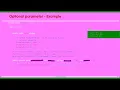 C Programming - Optional Parameter