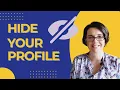 How to hide your LinkedIn public profile