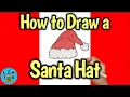 How to Draw a Santa Hat Easy