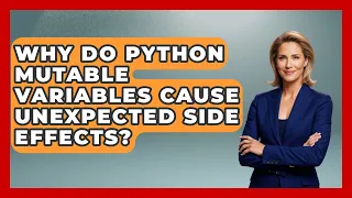 Why Do Python Mutable Variables Cause Unexpected Side Effects - Python Code School