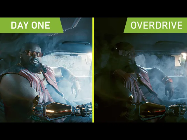 Cyberpunk 2077 Day 1 vs Overdrive Ray Tracing Graphics Comparison | Ultrawide