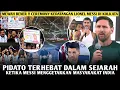Lagu Membuat Masyarakat INDIA TERHARU 😭 Momen Pidato Messi Membuktikan AURA Profesor Di Depan Dunia 😱