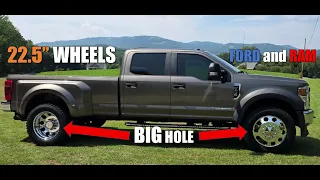 Turning a Dually into a Semi Direct Bolt-On 22 5 Forged Aluminum Wheels Explained