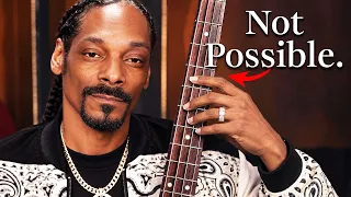 This Snoop Dogg Bass Riff Is WAY Harder Than It Sounds.