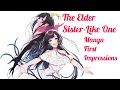 The Elder Sister-Like One Manga Review Manga First Impressions