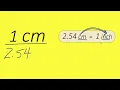 What Is 1 cm in Inches? (1 cm to in)