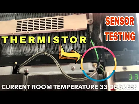 Download MP3 Test Temperature Sensor (Thermistor) without Multimeter on Window Air Conditioner Unit - Check Test