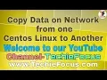 Transfer files between two Linux Servers