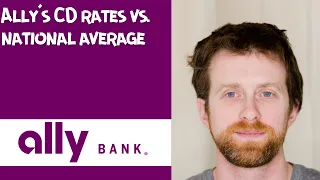 Ally s CD rates vs national average