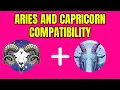 Aries and Capricorn Compatibility