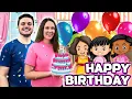 Download Lagu Happy Birthday To You (with Lyrics) | Nursery Rhymes | Fun Kids Songs | Sign Language | English