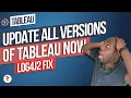 LOG4J2 fix for All Tableau products - Updated 19th December see description for more
